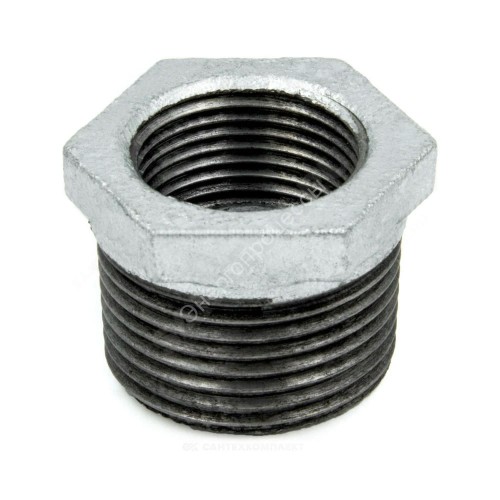 Футорка чугун оц Ду 40х15 (1 1/2"х1/2") НР/ВР Fittex PLUS