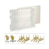 Шкаф коллекторный встраиваемый пластик ШРВ R595 520х90х300мм Giacomini R595BY001