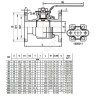 Кран шаровой нерж Ду 300 Ру16 фл L=500мм под электропривод с рукояткой ISO F14/F16 полнопроходной Benarmo