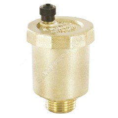 Воздухоотводчик автоматический латунь 502 Ду 15 Ру10 G1/2" НР прямой OR 0502.015