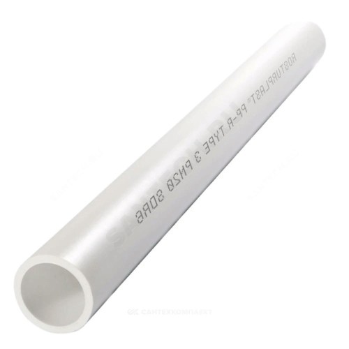 Труба PP-R белая Дн 90х8,2 Ру10 SDR11 Т<20С L=4м RTP (РосТурПласт) 15657
