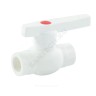 Кран шаровой PP-R белый Дн 20 внутренняя пайка OPTIMA VALFEX VALF 10145020
