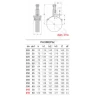 Седелка электросварная ПЭ100 Дн 63х50 Ру16 SDR11 с фрезой EUROSTANDARD 2130166350