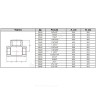 Тройник переходной чугун Ду 40х25 (1 1/2"х1") ВР/ВР Fittex PLUS