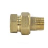 Соединитель латунь американка Ду 40 (1 1/2") прямой ВР/НР R18 Giacomini R18Y017