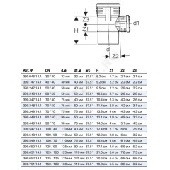 Тройник PP-MD бесшумный Silent-PP Дн 90х50х87,5гр б/нап в/к Geberit 390.448.14.1