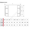 Клапан обратный латунь осевой R60 Ду 15 Ру35 Тмакс=110 оС ВР 1/2" диск металл Giacomini R60Y033