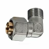 Угольник МП латунь обжим Дн 16х3/4"х90гр НР R562AM Giacomini R562MX060