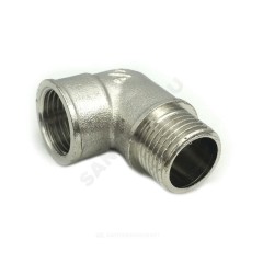 Угольник латунь никель Ду 20 (3/4") ВР/НР SantechSystems