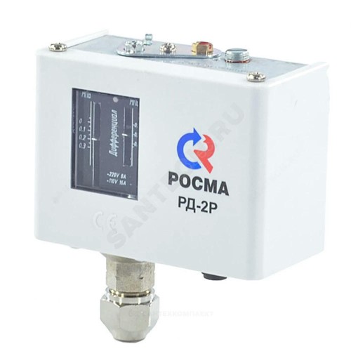 Реле давления РД-2Р модель 35 -0.02-0.8МПа G1/4" IP44 110C Росма 00000012965