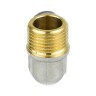 Угольник МП латунь никель пресс Дн 16х3/4"х90гр НР ГОСТ 32415-2013 8006 Aquasfera 8006-02