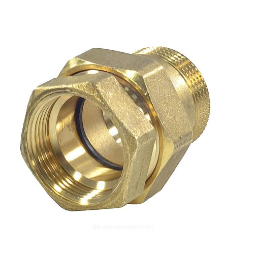 Соединитель латунь американка Ду 32 (1 1/4") прямой ВР/НР R18SP Giacomini R18SPY006