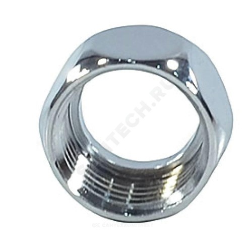 Гайка накидная латунь хром 13Aх1/2" STAHLMANN SA0301/2