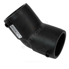 Отвод электросварной ПЭ100 Дн 225х45гр Ру16 SDR11 EUROSTANDARD 2116160225