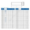 Труба PP-H с раструбом серая HT HTEM Дн 110х2,7 б/нап L=0,15м в/к Ostendorf 115000