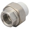 Муфта PP-R комбинированная разъемная белая Дн 32х1/2" ВР VALFEX 10155215