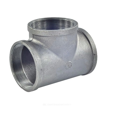 Тройник прямой чугун Ду 32 (1 1/4") ВР/ВР Fittex PLUS