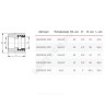 Муфта PP-R комбинированная белая Дн 25х3/4" ВР PRO VALFEX 10129025-PRO