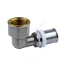 Угольник МП латунь никель пресс Дн 20х1/2"х90гр ВР ГОСТ 32415-2013 8007 Aquasfera 8007-03