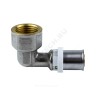 Угольник МП латунь никель пресс Дн 20х1/2"х90гр ВР ГОСТ 32415-2013 8007 Aquasfera 8007-03