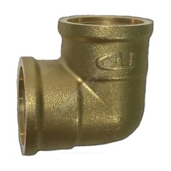 Угольник латунь Ду 20 (3/4") ВР LD LD.65.512.20