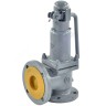 Клапан предохранительный пружинный угловой сталь 17с28нж Ду 32х50 фл Рн=8...16бар 450С Арма-Пром