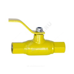 Кран шаровой сталь газ КШ.Ц.М.GAS Ду 40 Ру40 ВР L=155мм LD КШ.Ц.М.GAS.040.040.Н/П.02