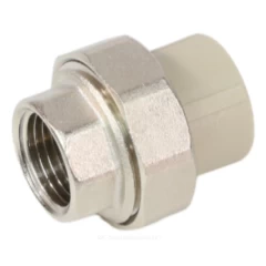Муфта PP-R комбинированная разъемная серая Дн 32х3/4" ВР VALFEX 10155220Г