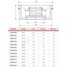 Клапан обратный латунь пружинный R60W Ду 80 Ру16 межфл диск нерж Giacomini R60WY008