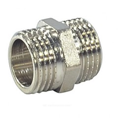 Ниппель латунь никель Ду 50 (2") НР VALFEX VF.582.N.200