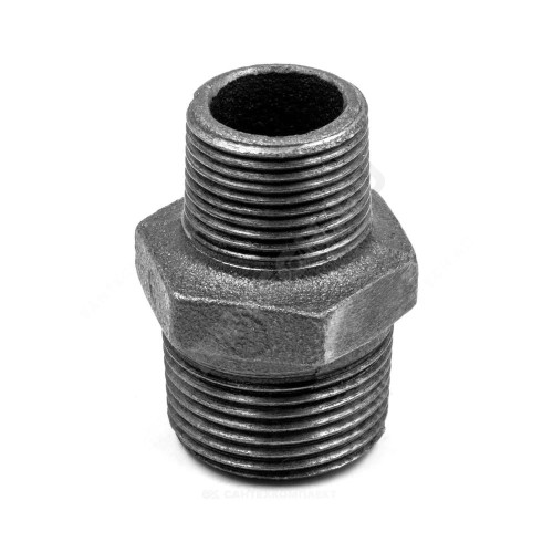 Ниппель переходной чугун Ду 25х20 (1"х3/4") НР Fittex PLUS
