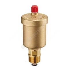 Воздухоотводчик латунь Ду 15 Ру10 G1/2" НР с автозапором Oventrop 1088304