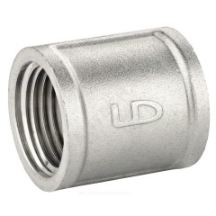 Муфта латунь никель Ду 25 (1") ВР LD LD.67.502.25