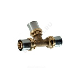 Тройник переходной МП латунь пресс Дн 40х32х32 RM151 Giacomini RM151Y148