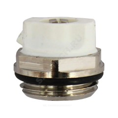 Кран Маевского латунь R90 Ду 8 Ру16 G1/4" НР под отвертку Giacomini R90X001