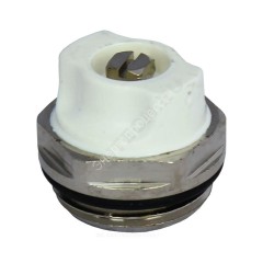 Кран Маевского латунь R90 Ду 8 Ру16 G1/4" НР под отвертку Giacomini R90X001
