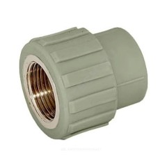 Муфта PP-R комбинированная серая Дн 32х1" ВР RTP (РосТурПласт) 10937