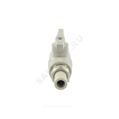 Кран шаровой PP-R полнопроходной серый Дн 20х3/4" VALFEX 20246020Г