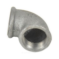Угольник проходной чугун Ду 15 (1/2") ВР/ВР Fittex