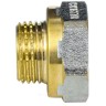 Переход латунь никель реборда Ду 25х20 (1"х3/4") ВР/НР 9021 ГОСТ 32585-2013 Aquasfera 9021-03
