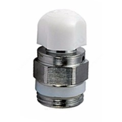 Кран Маевского латунь R66A Ду 15 Ру10 G1/2" НР с колпачком Giacomini R66AX003
