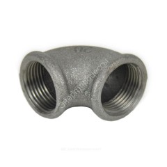 Угольник проходной чугун Ду 32 (1 1/4") ВР/ВР Fittex