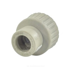 Муфта PP-R комбинированная серая Дн 25х1/2" НР RTP (РосТурПласт) 10944
