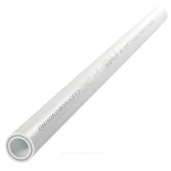 Труба PP-RGF белая арм стекловолокном Дн 32х5,4 Ру25 SDR6 Т<95С L=2м RTP (РосТурПласт) 10353