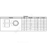 Ниппель прямой чугун Ду 20 (3/4") НР Fittex PLUS