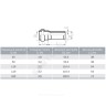 Труба НПВХ с раструбом серая Дн 110х3,2 б/нап L=1,5м в/к ТУ 6-19-307-86 Агригазполимер
