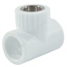 Тройник PP-R комбинированный белый Дн 25х3/4" ВР RTP (РосТурПласт) 10746