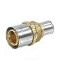 Муфта переходная МП/PE-X латунь пресс Дн 40х32 RM103 Giacomini RM103Y065