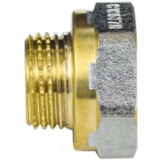 Переход латунь никель реборда Ду 50х25 (2"х1") ВР/НР 9021 ГОСТ 32585-2013 Aquasfera 9021-11