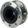 Компенсатор резиновый антивибрационный EPDM 700L Ду 65 Ру16 фл Тмакс=100С L=115мм Zetkama 700L065C00 сжатие/растяжение 12 мм/6 мм